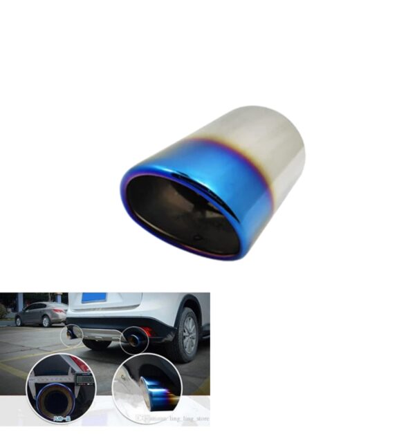 CAR EXHAUST TIP FOR VEZEL GRADIENT BLUE(