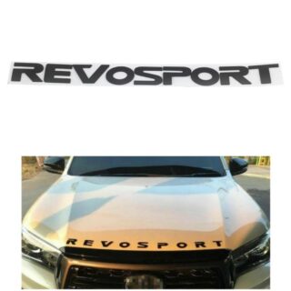 REVOSPORT EMBLEM STICKER FOR TOYOTA HILUX REVO BLACK