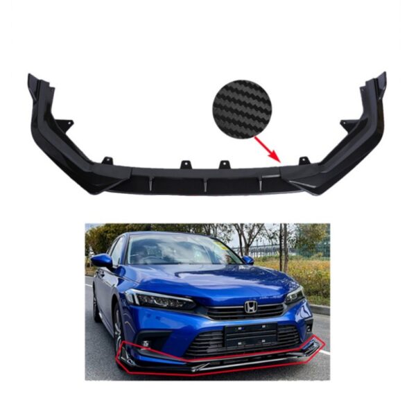 HONDA CIVIC 2022-23 FRONT BUMPER LIP CARBON FIBER