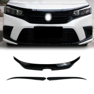 HONDA CIVIC 2022-23 FRONT GRILL TRIM GLOSSY BLACK