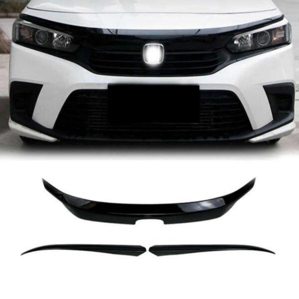 HONDA CIVIC 2022-23 FRONT GRILL TRIM GLOSSY BLACK