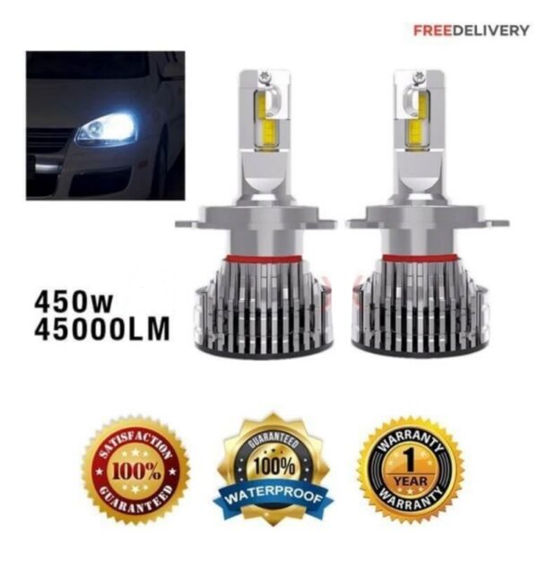 T2 gtr car led 450w h11