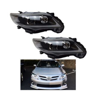 TOYOTA COROLLA 2012 NIKE STYLE HEADLIGHTS