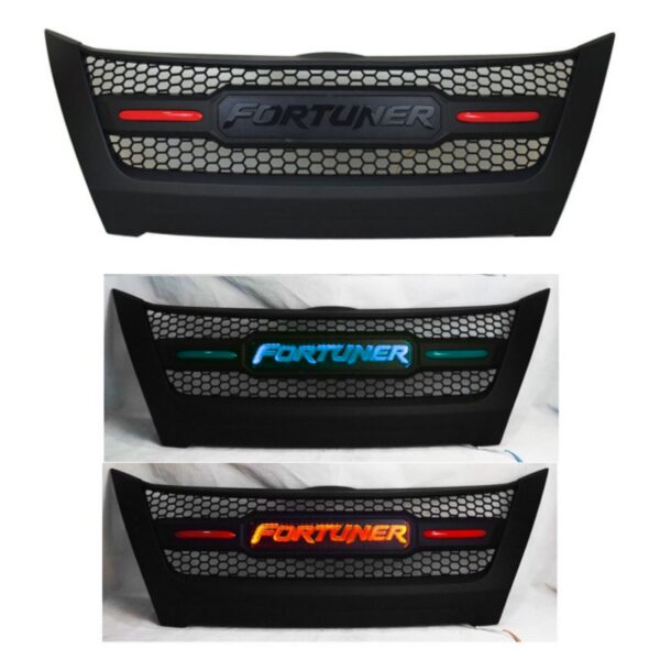 TOYOTA FORTUNER 2016-19 FRONT LED GRILL WITH FORTUNER LOGO