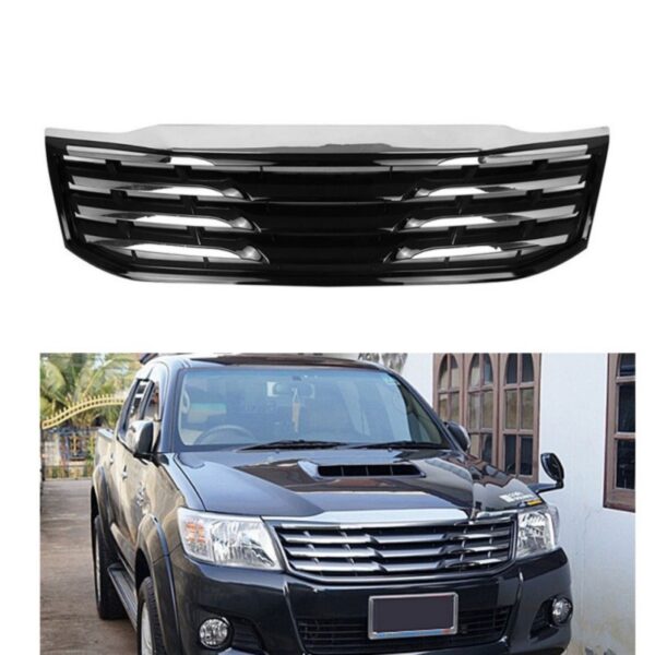 TOYOTA HILUX VIGO CHAMP FRONT GRILL BLACK & CHROME