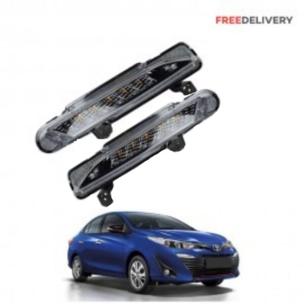 TOYOTA YARIS FRONT BUMPER DRL LED