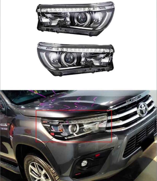 Toyota hilux revo V-land headlight 2016-17