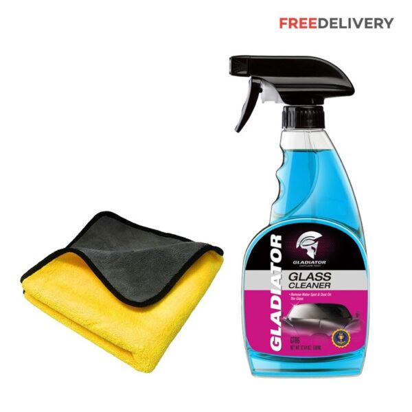 gladiator-glass-cleaner-500ml-microfiber-towel